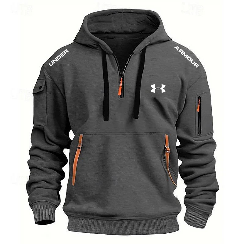 Sudadera con capucha casual - UΝᎠΕᏒ ᎪᏒᎷΟᏌᏒ