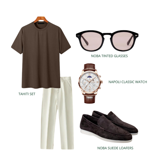 Conjunto de azúcar morena
